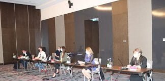 Davit Şerazadişvili, “Gənclərin İştirakını və Sosial İnteqrasiyasının Gücləndirilməsi” layihəsinin iş görüşündə iştirak edib