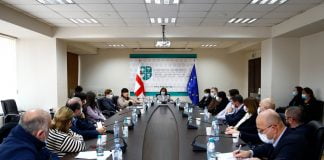 ეკატერინე ტიკარაძე სამედიცინო დაწესებულებების წარმომადგენლებს შეხვდა