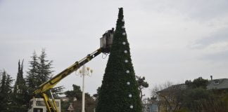 Bolnisidə Yeni il hazırlıqları başlayıb