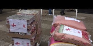 უკრაინელი ხალხის დასახმარებლად აქციას ბოლნისის მუნიციპალიტეტიც შეუერთდა