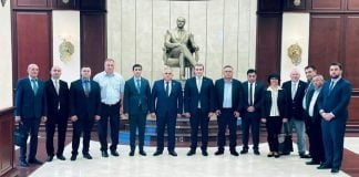 დავით შერაზადიშვილი ქვემო ქართლის დელეგაციასთან ერთად, აზერბაიჯანის რესპუბლიკის სოფლის მეურნეობის მინისტრს შეხვდა