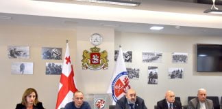 ქვეყნის ერთიანობისათვის ბრძოლაში დაღუპული მეომრების დაჯილდოების ცერემონიალი გაიმართა