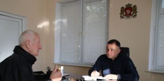 გოგი მეშველიანი ბოლნისის ბიუროში მოქალაქეებს შეხვდა