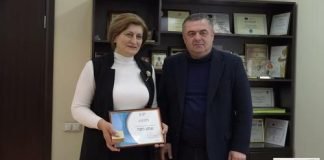 Lela Geladze əməkdar müəllim adına layiq görülüb
