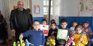 გეორქ ბაგდასარიანმა საგანმანათლებლო დღის ცენტრს საჩუქრები გადასცა