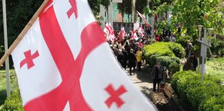 ბოლნისში 9 აპრილს დაღუპული გმირები გაიხსენეს