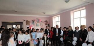 Çapala kəndində məktəb layihəsinin yekun tədbiri keçirilib