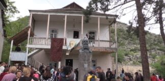 სოფელ ბოლნისში სომეხი მწერლის ღაზაროს აღაიანის იუბილე აღინიშნა