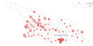 ადგილობრივი თვითმმართველობის ინდექსის მიხედვით, ბოლნისი ქვემო ქართლის ლიდერი მუნიციპალიტეტია