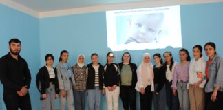 Aprelin 7-də Bolnisi Sağlamlıq Mərkəzinin nümayəndələri Bolnisinin gənclər icma mərkəzlərində məlumat xarakterli görüşlər keçirmişlə