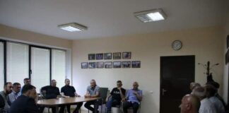 Gürcüstan parlamentinin deputatı, Bolnisi, Dmanisi, Tetritskaro və Tsalkinin deputatı Qoqi Meşvelianinin ofisində meliorasiya məsələləri ilə bağlı işgüzür iclas keçirilib