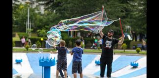 ბავშვთა დღისადმი მიძღვნილი ღონისძიება დაბა კაზრეთში