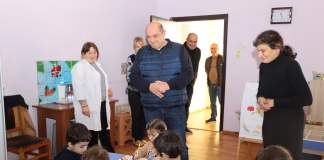 ბოლნისის მუნიციპალიტეტის მერი ზამურ ჭითანავა, ბოლნისის მუნიციპალიტეტის საბავშვო ბაღებში არსებულ ვითარებას გაეცნო