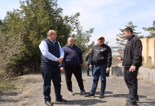 Bolnisi Bələdiyyəsinin meri Avqust müharibəsində həlak olan Nodar Devnozaşvilinin adını daşıyan meydanı və ətraf ərazini ziyarət etdi