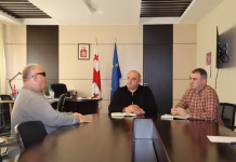 ბოლნისის მუნიციპალიტეტის მერი, უსინათლოთა კავშირის ბოლნისის ფილიალის თავმჯდომარეს შეხვდა
