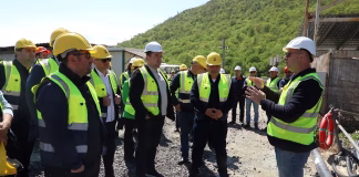 ბოლნისისა და დმანისის მუნიციპალიტეტის მერები არემჯის გარემოსდაცვით საქმიანობას ადგილზე გაეცნენ