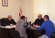 Bolnisi Bələdiyyəsinin meri “ENERGO-PRO Georgia” şirkətinin Kvemo Kartli filialının Bolnisi Xidmət Mərkəzinin nümayəndəsi ilə işgüzar görüş keçirib